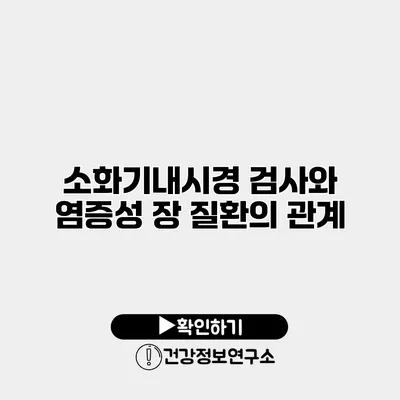 소화기내시경 검사와 염증성 장 질환의 관계