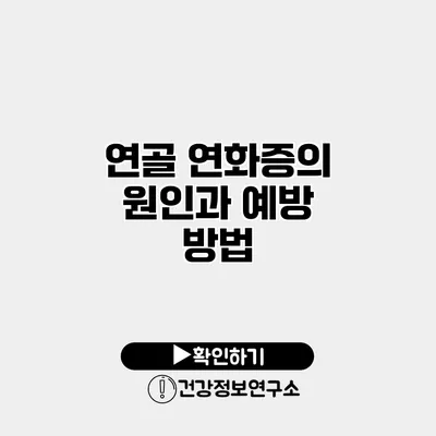 연골 연화증의 원인과 예방 방법